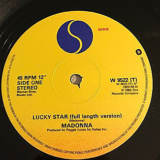 Lucky Star by Madonna