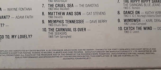 The British Pop Collection (60 Original Artists 60 Original Hits)