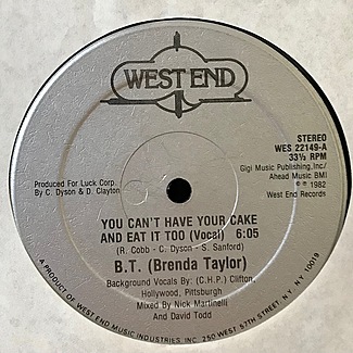 You Can't Have Your Cake And Eat It Too