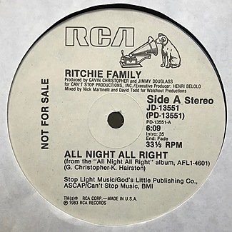 ALL NIGHT, ALL RIGHT