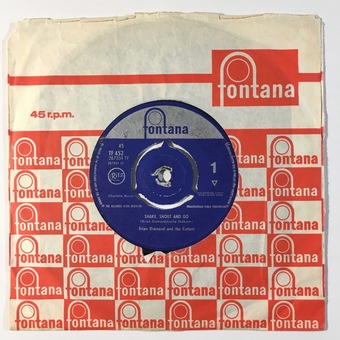 Shake, Shout And Go / Wotcha Gonna Do Now Pretty Baby by Brian Diamond and The Cutters