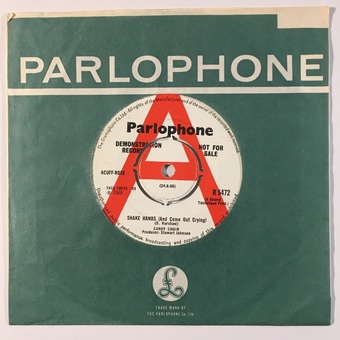 Shake Hands (And Come Out Crying) / Silence Is Golden by Candy Choir