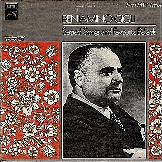 Sacred Songs And Favourite Ballads by Beniamino Gigli