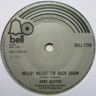 Hello! Hello! I'm Back Again by Gary Glitter
