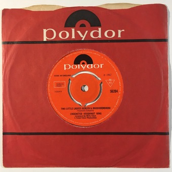 Two Little Ladies (Azalea And Rhododendron) / Nice by Crocheted Doughnut Ring