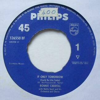 If Only Tomorrow (Could Be Like Today) / Think Of Her by Ronnie Carroll