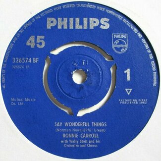 Say Wonderful Things by Ronnie Carroll