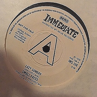 Lazy Sunday by Small Faces