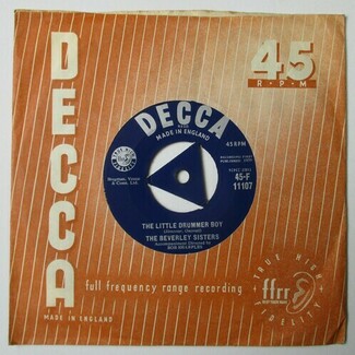 The Little Drummer Boy / Strawberry Fair by The Beverley Sisters