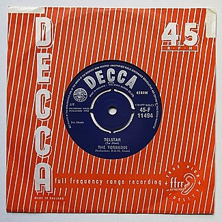 Telstar / Jungle Fever by The Tornados