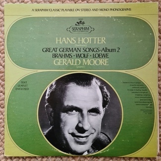 Great German Songs by Hans Hotter