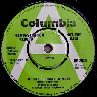 The Love I Thought I'd Found / Strange Affair by John's Children