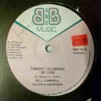 Tonight I Celebrate My Love by Bill Campbell
