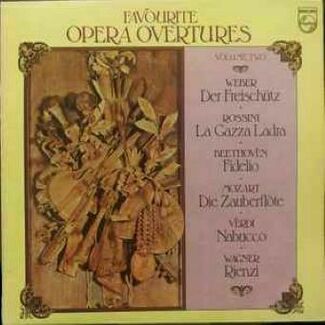 Favourite Opera Overtures Volume Two by Carl Maria von Weber