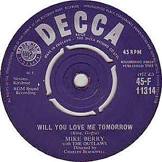 Will You Love Me Tomorrow / My Baby Doll by Mike Berry