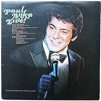 Paul Anka Live ! by Paul Anka