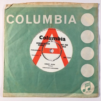 Honey Hush / One For The Money by Neil Christian and The Crusaders