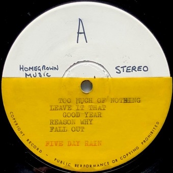 Five Day Rain by Five Day Rain