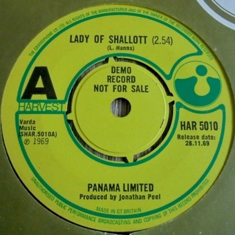 Lady Of Shallott / Future Blues by Panama Limited