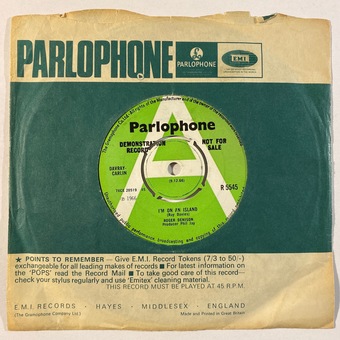 I'm On An Island / I'm Running Out Of Time by Roger Denison