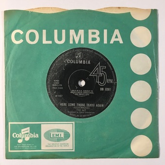 Here Come Those Tears Again / Without You by The Act