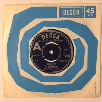 Follow Me / What Love Can Do by The Californians