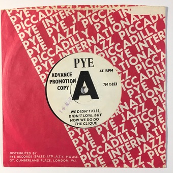 We Didn't Kiss, Didn't Love, But Now We Do Do / You've Been Unfair by The Clique