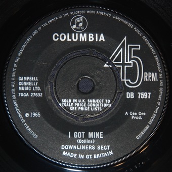 I Got Mine / Waiting In Heaven Somewhere by Downliners Sect