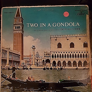 Two In A Gondola by Dino Olivieri