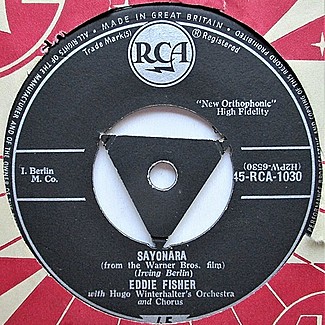 Sayonara / That's The Way It Goes by Eddie Fisher