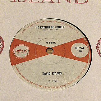 I'd Rather Be Lonely by David Isaacs