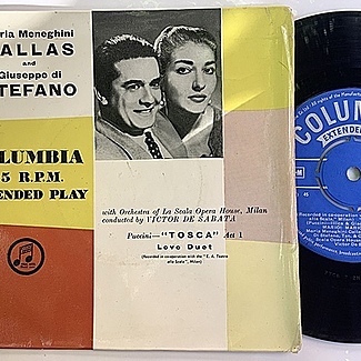 Puccini “Tosca” Act 1 Love Duet by Maria Callas And Giuseppe Di Stefano