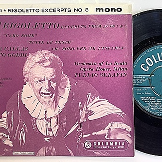 Verdi Rigoletto excerpts No. 3 by Maria Callas And Giuseppe Di Stefano