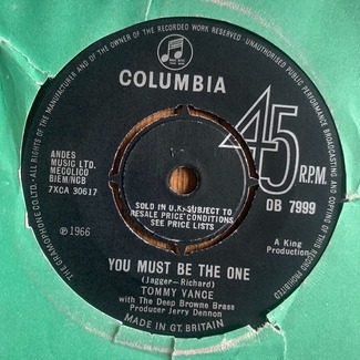 You Must Be The One / Why Treat Me This Way by Tommy Vance