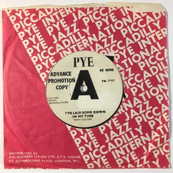 I've Laid Some Down In My Time / Run Pony Rider by Tony Colton’s Big Boss Band