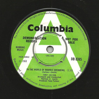 In The World Of Marnie Dreaming / Who Is She? by Tony Colton’s Big Boss Band