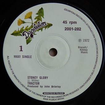 Stony Glory / Marie / As You Say by Tractor