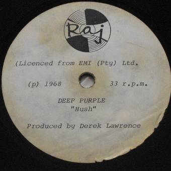 DEEP PURPLE - Hush by Darryl Menkin