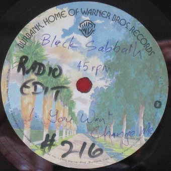 BLACK SABBATH - You Won't Change Me / Back Street Kids / Rock & Roll Doctor by Darryl Menkin