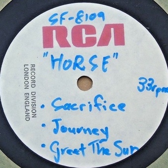 HORSE - Sacrifice / Journey / Greet The Sun by Darryl Menkin