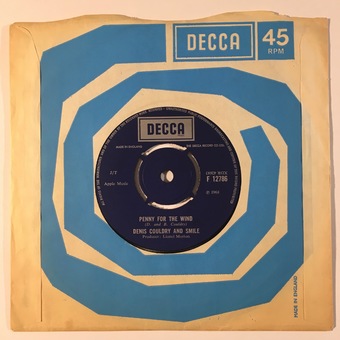 Penny For The Wind / Tea And Toast, Mr. Watson? by Denis Couldry And Smile