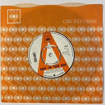 Baby I'm Your Man / Softly, Softly by Dreams