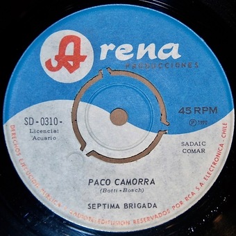 Paco Camorra / Voy A La Plaza by Septima Brigada