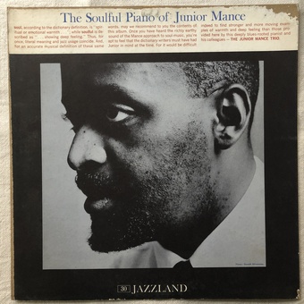 The Soulful Piano of Junior Mance by Junior Mance