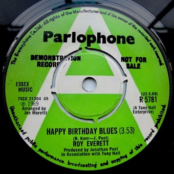 Happy Birthday Blues / Empty Skies by Roy Everett