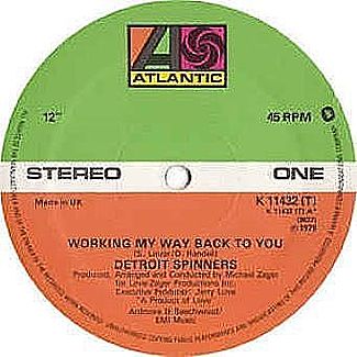 Working My Way Back To You by The Detroit S