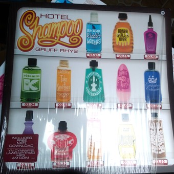 Hotel shampoo by Gruff Rhys