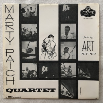 The Marty Paich Quartet by The Marty Paich Quartet featuring Art Pepper