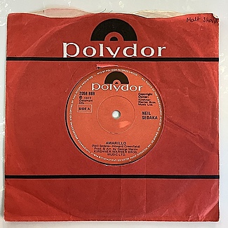 Amarillo / The Leaving Game by Neil Sedaka