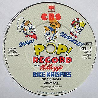 Puss In Boots / Total Eclipse Of The Heart by Adam Ant / Bonnie Tyler